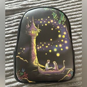 NWT Tangled Loungefly Mini Backpack with Lantern Scene